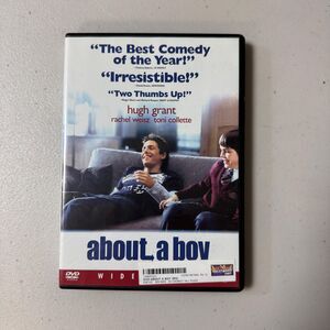 About A Boy DVD Movie Hugh Grant RomCom Comedy Romantic Widescreen Edition 2006